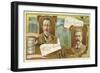 Fridtjof Nansen and Henry Morton Stanley-null-Framed Giclee Print