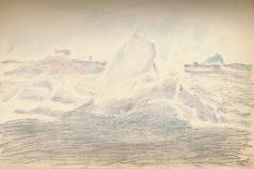 'The Waning Polar Day, 22nd September 1893. Pastel Sketch', 1893 (1897)-Fridtjof Nansen-Giclee Print
