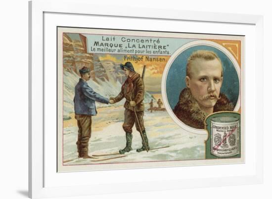 Fridtjof Nansen, Norwegian Arctic Explorer-null-Framed Giclee Print