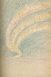 'Streamers of Aurora Borealis, 28th November 1893. Pastel Sketch', 1893 (1897)-Fridtjof Nansen-Giclee Print