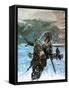 Fridtjof Nansen-Graham Coton-Framed Stretched Canvas