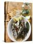 Fried Anchovies with Dried Tomatoes (Calabria)-null-Stretched Canvas