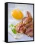 Fried Bacon and Egg-null-Framed Stretched Canvas