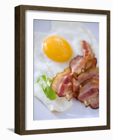 Fried Bacon and Egg-null-Framed Photographic Print