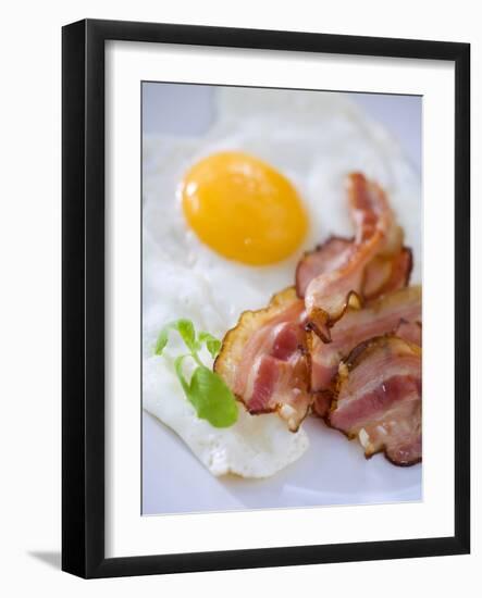 Fried Bacon and Egg-null-Framed Photographic Print