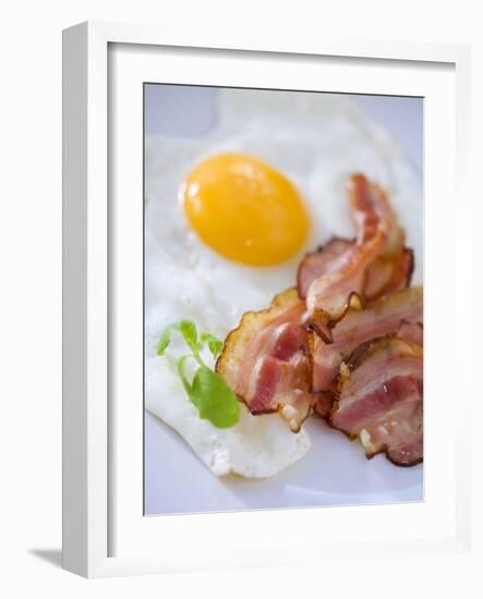 Fried Bacon and Egg-null-Framed Photographic Print