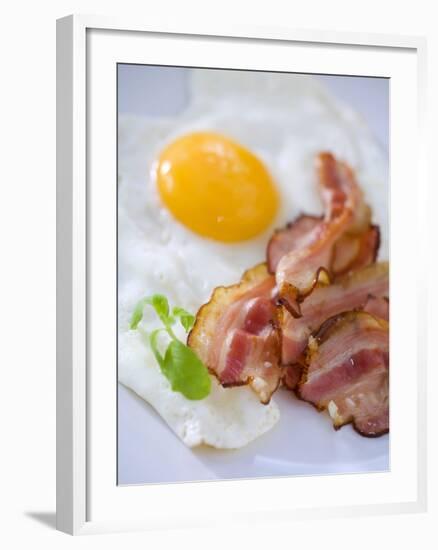 Fried Bacon and Egg-null-Framed Photographic Print