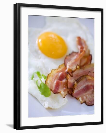 Fried Bacon and Egg-null-Framed Photographic Print