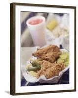 Fried Chicken-John T^ Wong-Framed Photographic Print