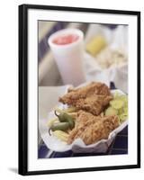 Fried Chicken-John T^ Wong-Framed Photographic Print