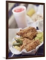 Fried Chicken-John T^ Wong-Framed Photographic Print