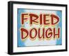 Fried Dough Distressed-Retroplanet-Framed Giclee Print