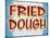 Fried Dough Distressed-Retroplanet-Mounted Giclee Print