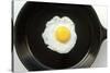 Fried Egg in a Cast Iron Skillet-Boch Photography-Stretched Canvas