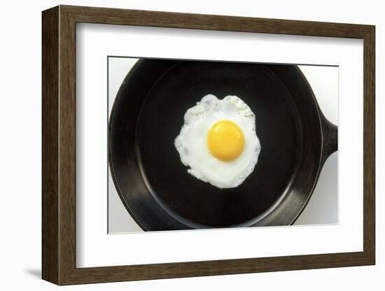 Fried Egg in a Cast Iron Skillet-Boch Photography-Framed Photographic Print