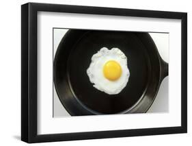 Fried Egg in a Cast Iron Skillet-Boch Photography-Framed Photographic Print