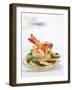 Fried Prawns on Potato, Asparagus and Ham Salad-Jo Kirchherr-Framed Photographic Print