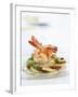 Fried Prawns on Potato, Asparagus and Ham Salad-Jo Kirchherr-Framed Photographic Print