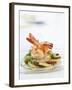 Fried Prawns on Potato, Asparagus and Ham Salad-Jo Kirchherr-Framed Photographic Print