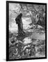 Friedrich 1 Drowns-Alphonse Mucha-Framed Art Print