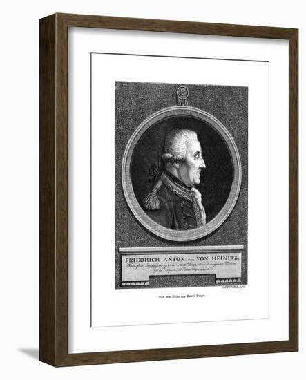 Friedrich Anton Heinitz-Daniel Berger-Framed Giclee Print