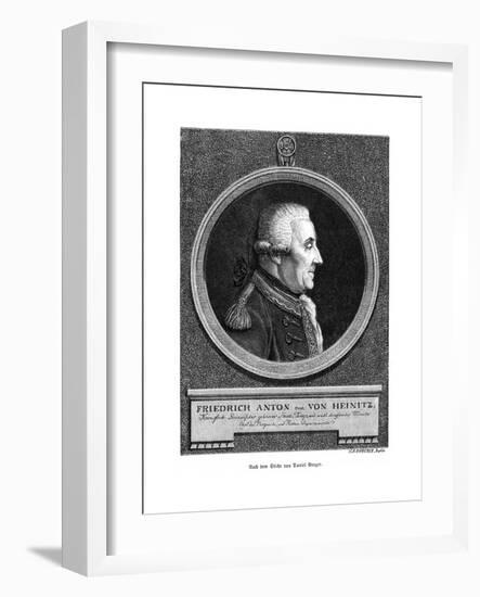 Friedrich Anton Heinitz-Daniel Berger-Framed Giclee Print