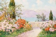 Der Garten der Villa Melzi am Comer See-Friedrich Arnold-Giclee Print