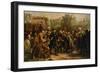 'Friedrich der Große auf-Adolph Friedrich Erdmann von Menzel-Framed Giclee Print