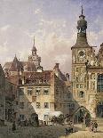 Marienplatz, Munich-Friedrich Eibner-Laminated Giclee Print