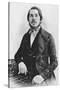 Friedrich Engels as a Young Man-null-Stretched Canvas