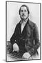 Friedrich Engels as a Young Man-null-Mounted Photographic Print