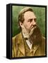 Friedrich Engels, Father of Communism-Science Source-Framed Stretched Canvas