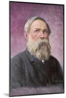 Friedrich Engels German Political Theorist-Feiertag-Mounted Art Print