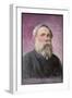 Friedrich Engels German Political Theorist-Feiertag-Framed Art Print