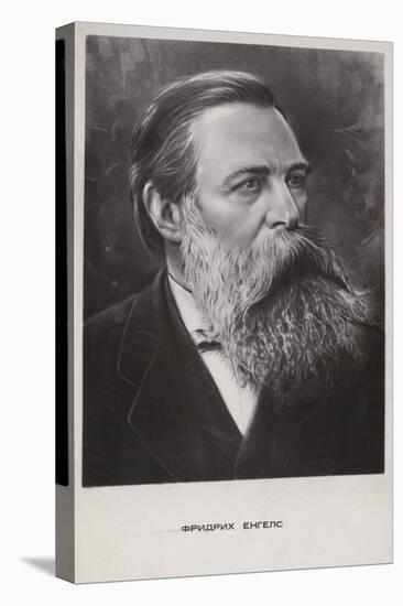 Friedrich Engels, German Social Scientist, Political Theorist and Philosopher-null-Stretched Canvas