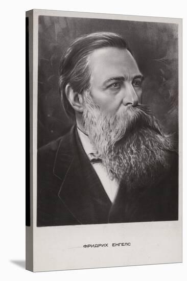 Friedrich Engels, German Social Scientist, Political Theorist and Philosopher-null-Stretched Canvas