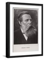 Friedrich Engels, German Social Scientist, Political Theorist and Philosopher-null-Framed Giclee Print