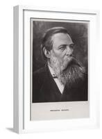 Friedrich Engels, German Social Scientist, Political Theorist and Philosopher-null-Framed Giclee Print