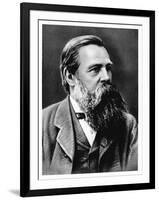 Friedrich Engels, German Socialist and Collaborator and Supporter of Karl Marx, 1879-null-Framed Giclee Print