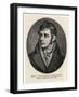 Friedrich Ernst Daniel Schleiermacher German Philologist and Protestant Philosopher-H. Lips-Framed Photographic Print