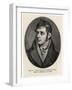 Friedrich Ernst Daniel Schleiermacher German Philologist and Protestant Philosopher-H. Lips-Framed Photographic Print