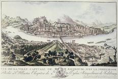 View of the Capital City and Fortress of Salzburg-Friedrich Gotthard Naumann-Stretched Canvas