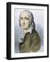 Friedrich Holderlin (Lauffen-Am-Neckar, 1770, Tubingen, 1843). German Lyric Poet-Prisma Archivo-Framed Photographic Print