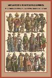 Swiss Costume Fashionable Alpine Guards from the XIII to XV Century-Friedrich Hottenroth-Art Print