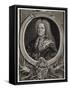 Friedrich I, Prussia, Oval-null-Framed Stretched Canvas