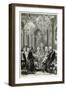 Friedrich II and Friends-Adolf Menzel-Framed Art Print