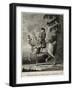 Friedrich II on Horse-Daniel Chodowiecki-Framed Art Print