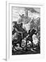 Friedrich II Triumphs at the Battle of Cortenuova, 1237-null-Framed Art Print