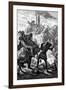 Friedrich II Triumphs at the Battle of Cortenuova, 1237-null-Framed Art Print