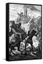 Friedrich II Triumphs at the Battle of Cortenuova, 1237-null-Framed Stretched Canvas